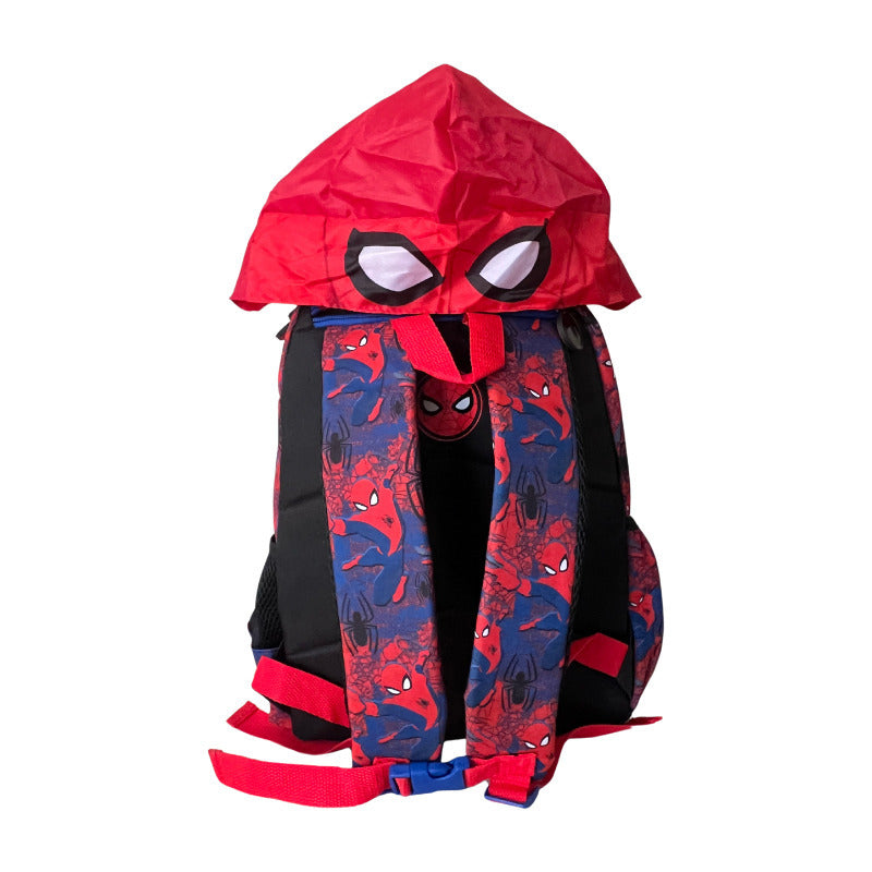 Mochilas Disney Con Capucha 3d Para Niños