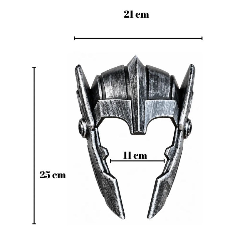 Mascara De Thor Para Niños - Cosplay Gris Oscuro Thor