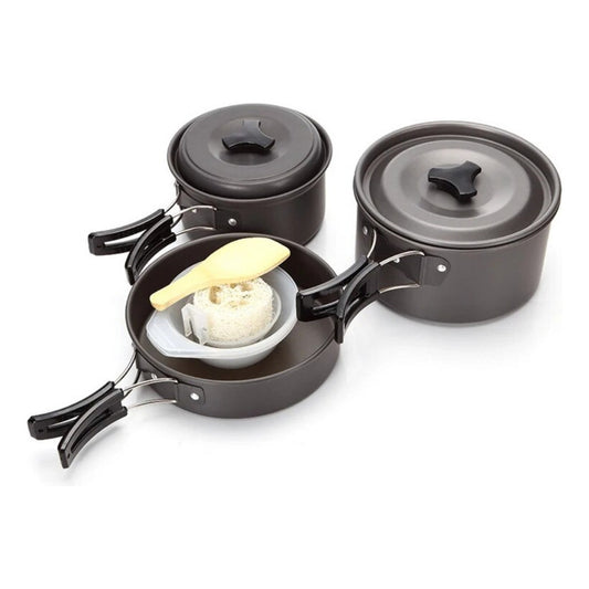 Set Ollas Camping 2-3 Personas Ds300