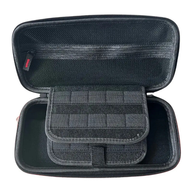 Estuche Protector Duro Compatible N Switch Oled Logo Negro