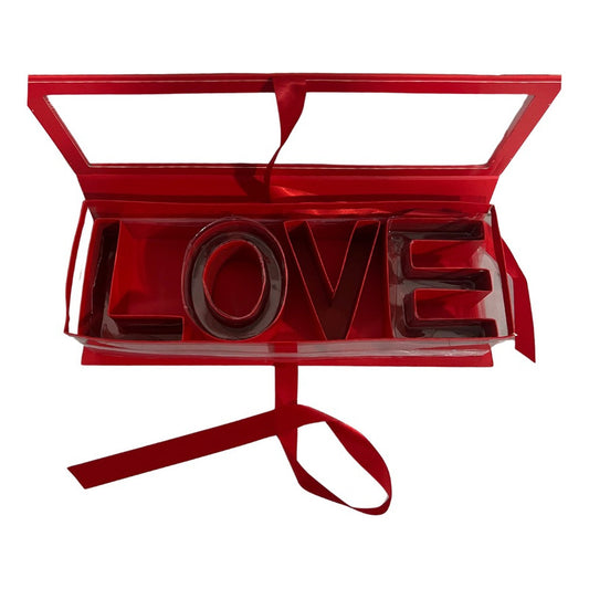 Caja Love Roja 45,5x15,5x9,7cm