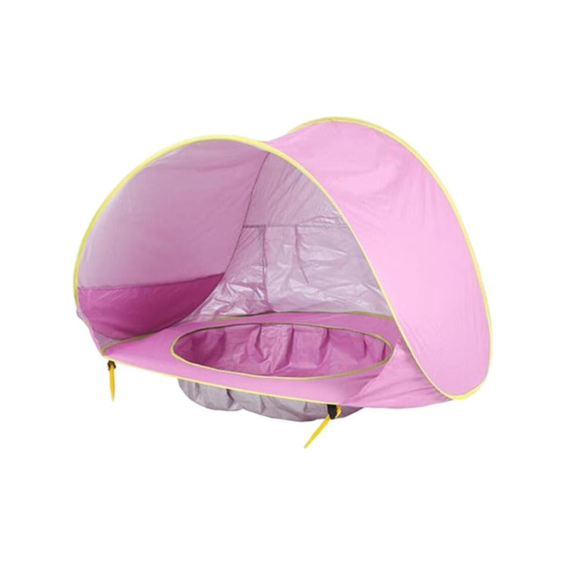 Carpa Niños Piscina Plegable Playa Verano Rosa