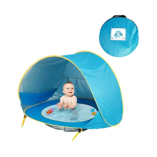 Carpa Niños Piscina Plegable Playa Verano Azul