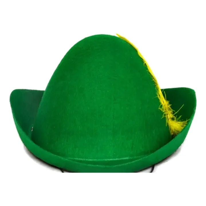 Sombrero Gorro Petter Pan Accesorio Para Disfraz Verde Standar 58cm Lisa