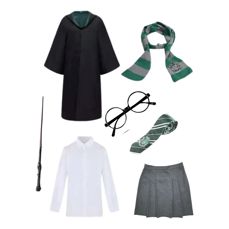 Disfraz Harry Potter/ Hermione Gryffindor Slytherin Ravenclaw Mujer