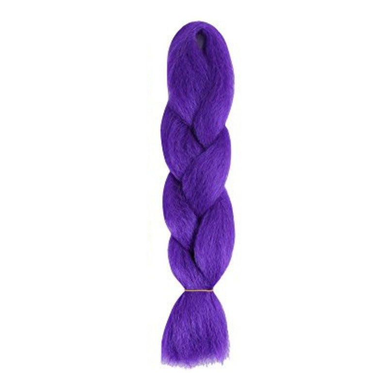 Extensiones Para Trenza Accesorio Disfraz Rumi Kpop Hunter Morado