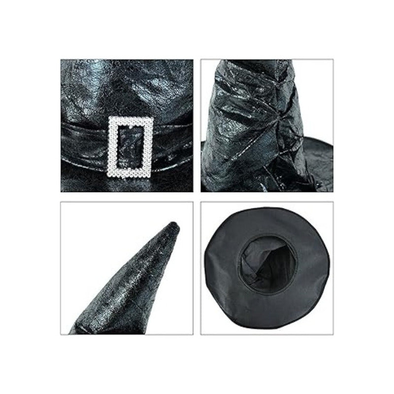 Sombrero De Bruja Y Hechicero Accesorio Para Disfraz
