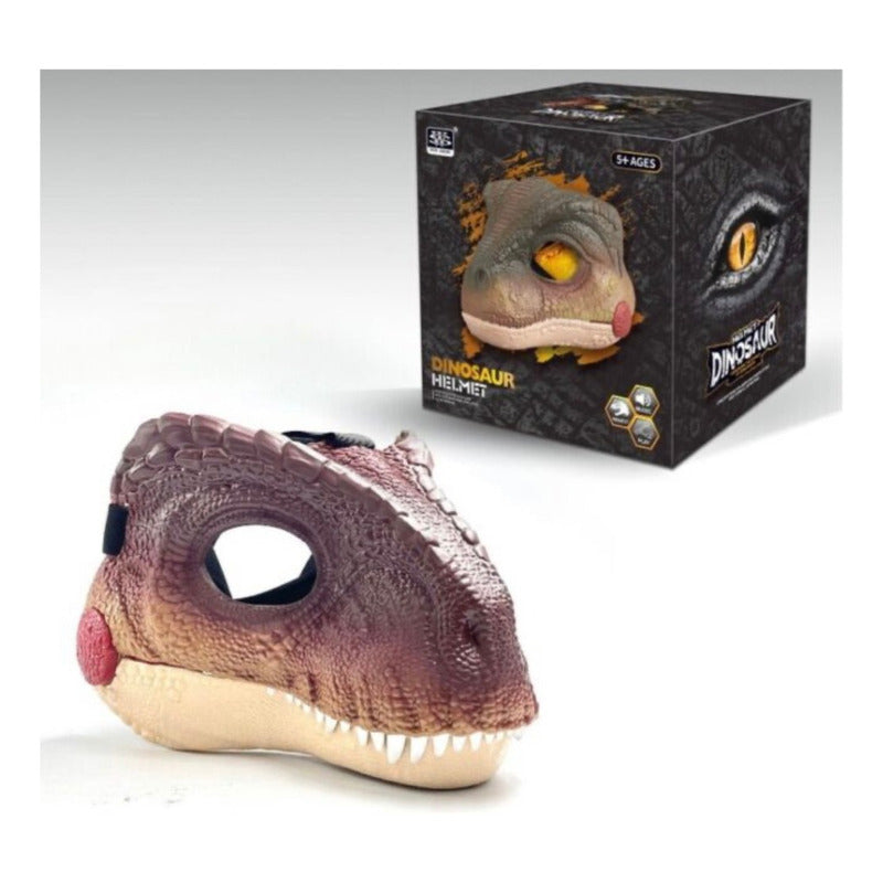 Mascara Infantil De Dinosaurio Tyrannosaurus Disfraz Juguete Café Tyrannosaurus