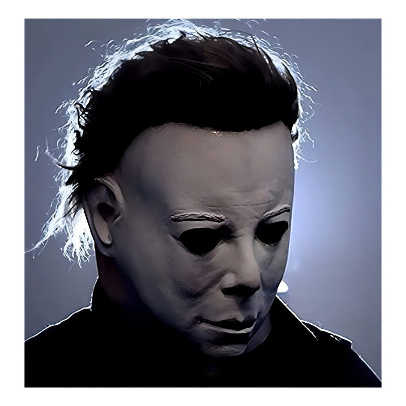 Máscara De Halloween Latex Michael Myers Color Blanca