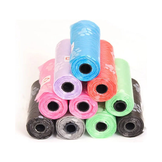 Bolsas De Caca Para Perro 10 Rollos Color