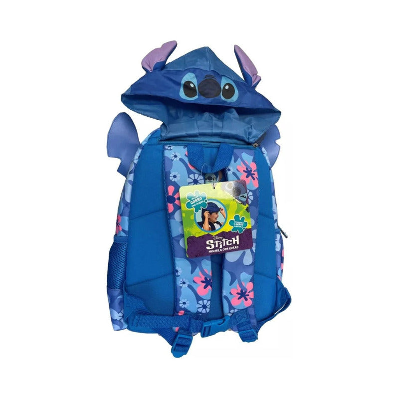 Mochilas Disney Con Capucha 3d Para Niños