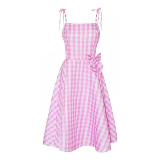 Disfraz Muñeca  Vestido Cuadrille La Película Para Niñas Cuadrille Rosa 3-4