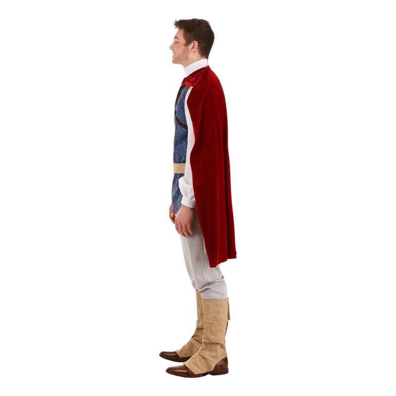 Dsfraz De Principe Hombre Adulto Cosplay Azul L