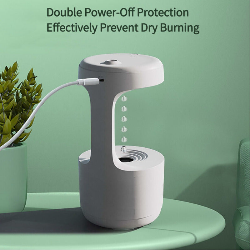 Humidificador De Aire Ultrasónico Con Luz Blanco
