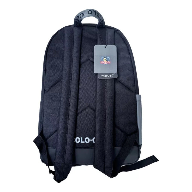 Mochila Moose Colo Colo De 16 L, Negra, Para Notebook Negro Liso