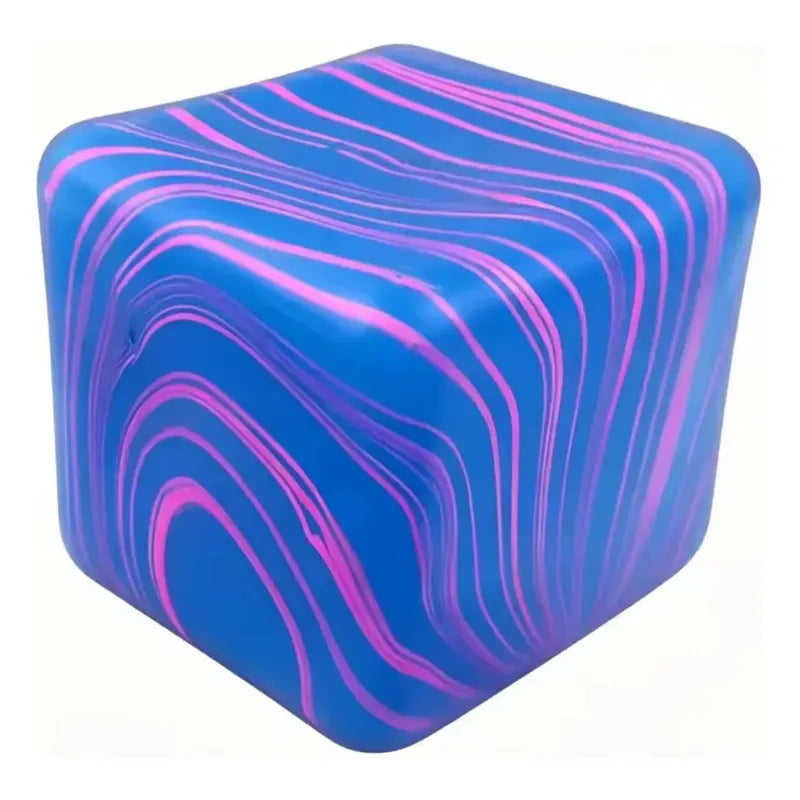 Squishy Cubo De Hielo Silicona Antiestrés Sensorial Varios