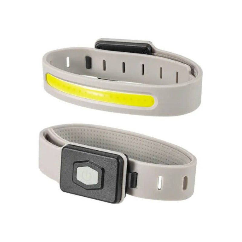 Brazalete De Luz Led Seguridad Luz Blanca - Roja 3 Modos