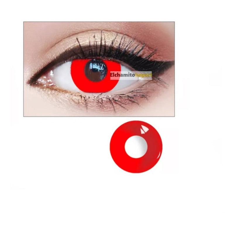 Lentes Contacto Anime Cosplay  Fantasia Halloween
