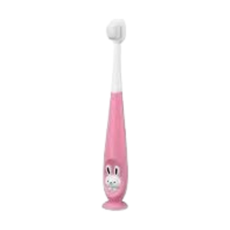 Cepillo Dental Aprendizaje Viajero Parvulo Estuche Bebes Rosa
