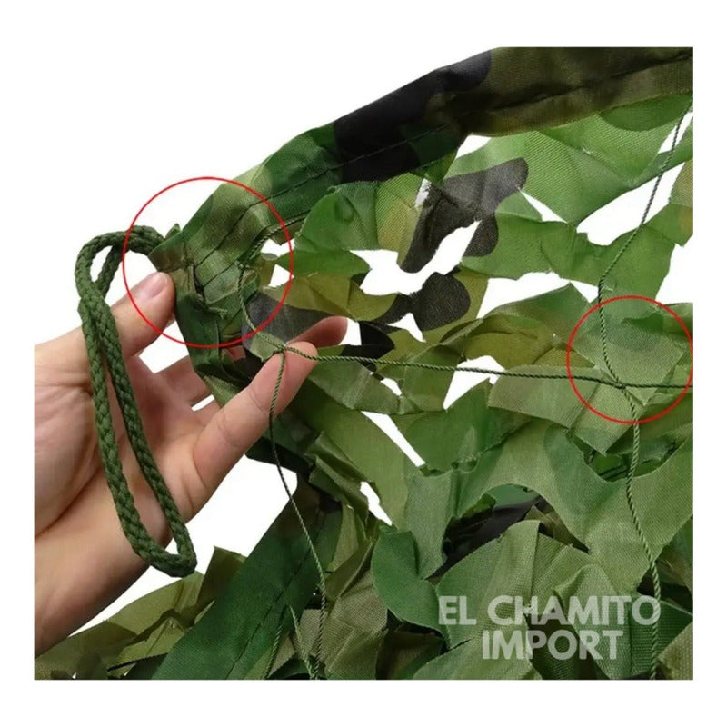 Malla Camuflaje Red Tactica Sombra Militar