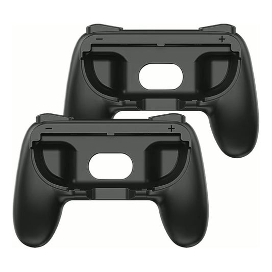 Pack 2 Handgrips Joy-con Compatible Con Nintendo Switch 2 Negro