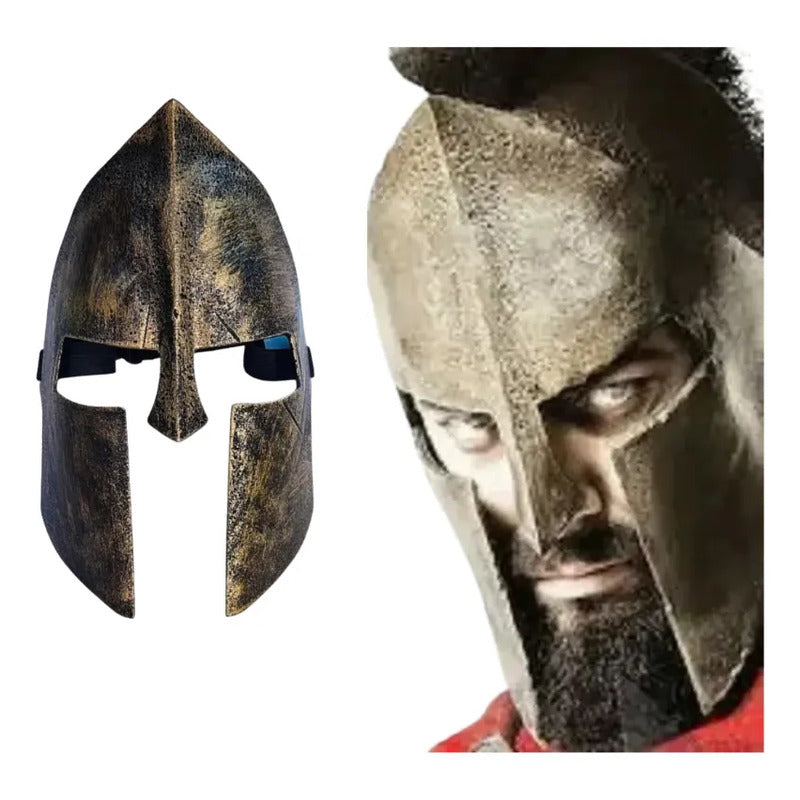 Máscara De Gladiador Cosplay Para Adultos Bronce Gladiador