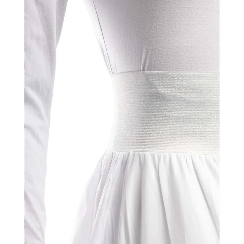 Falso 3 Capas Para Vestido Mujer Cueca Blanco Lisa L