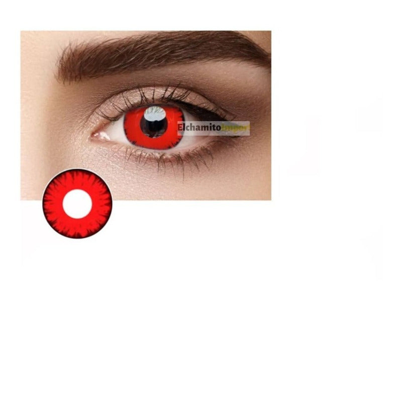Lentes Contacto Anime Cosplay  Fantasia Halloween