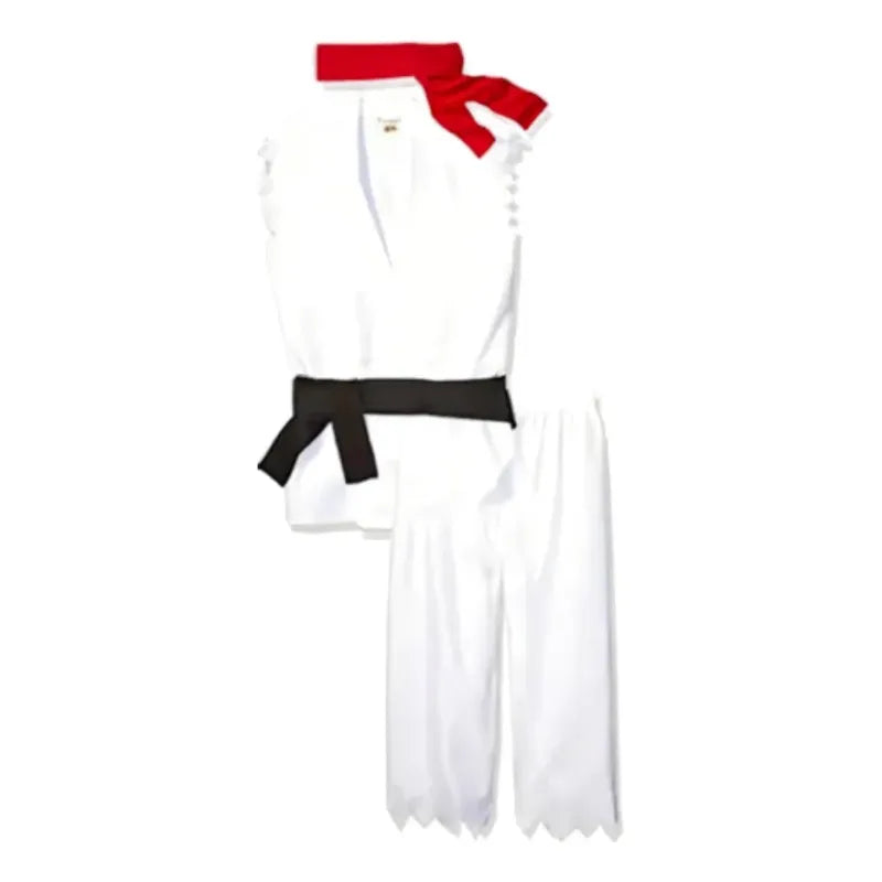 Disfraz Karateka Adulto - Niño Cosplay Blanco-adulto S