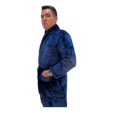 Bata Baño Polar Invierno Hombre