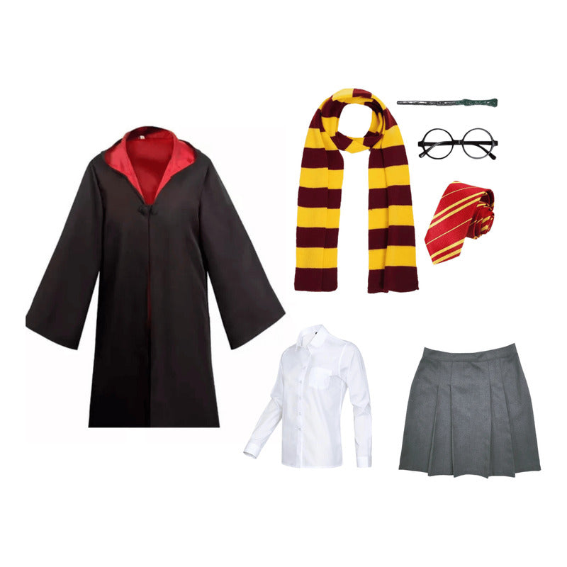 Disfraz Harry Potter/ Hermione Gryffindor Slytherin Ravenclaw Mujer