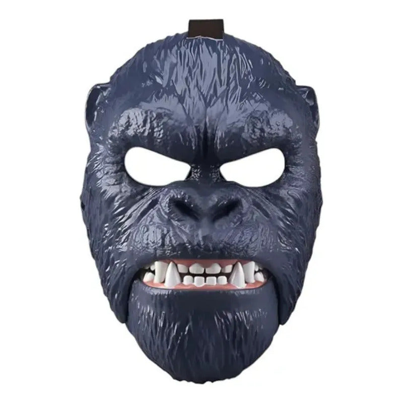 Mascara De Gorila Con Sonido King Kong Niños Negro Gorila