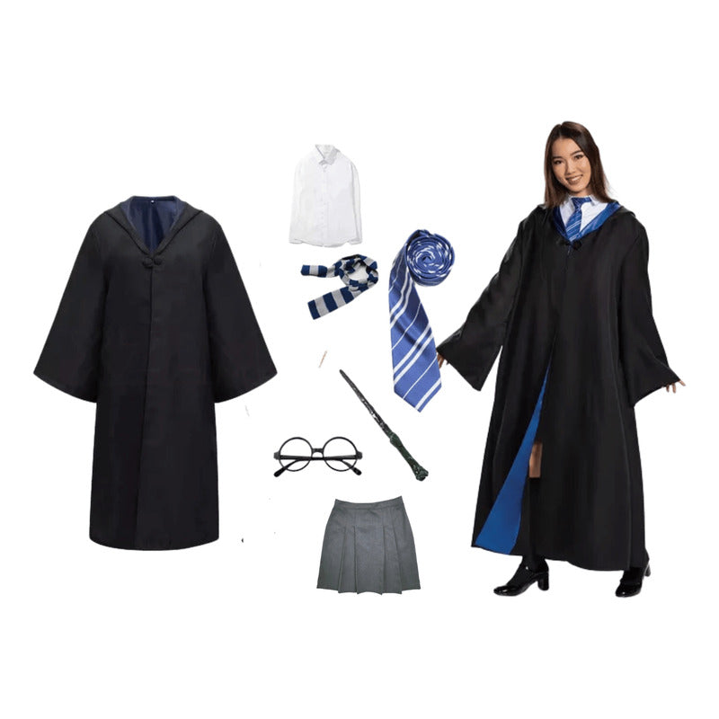 Disfraz Harry Potter/ Hermione Gryffindor Slytherin Ravenclaw Mujer
