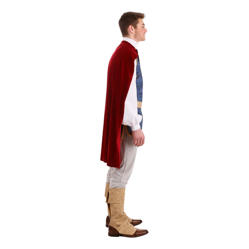 Dsfraz De Principe Hombre Adulto Cosplay Azul L