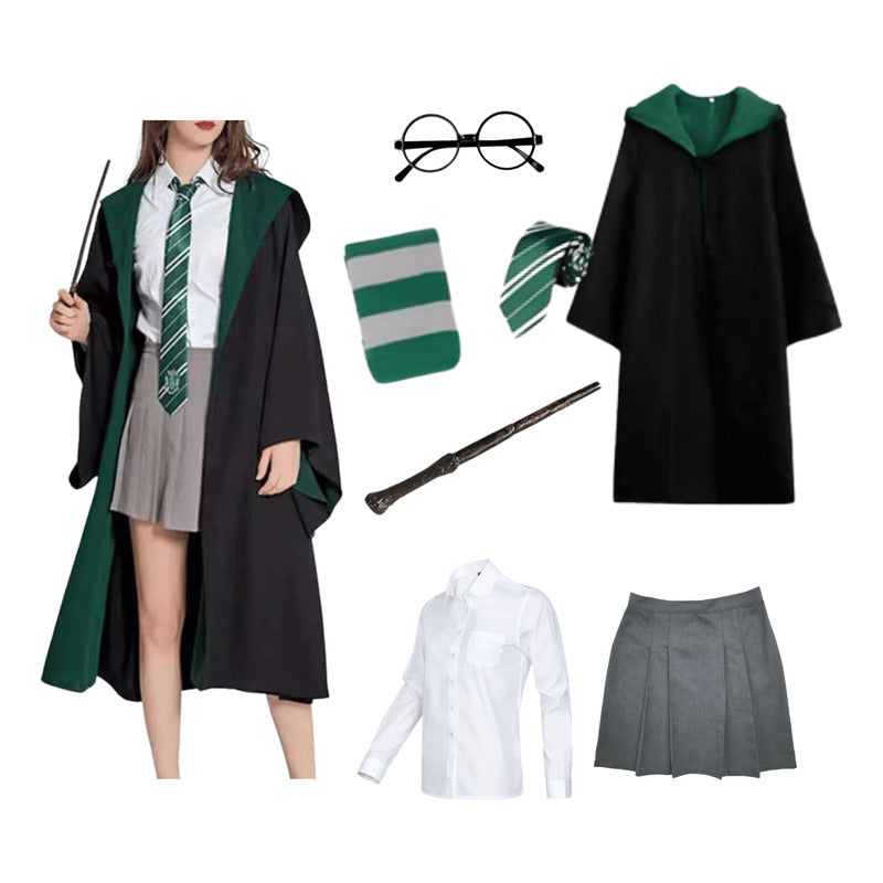Disfraz Harry Potter/ Hermione Gryffindor Slytherin Ravenclaw Mujer