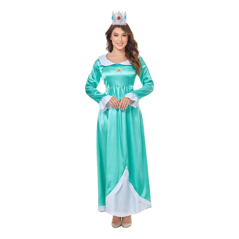 Disfraz De Princesa Rosalina Mujer + Corona