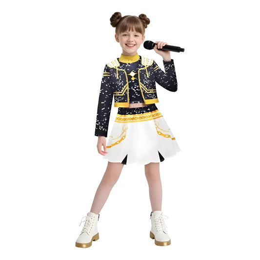 Disfraz Guerreras K-pop Niña Zoey-golden 3-4
