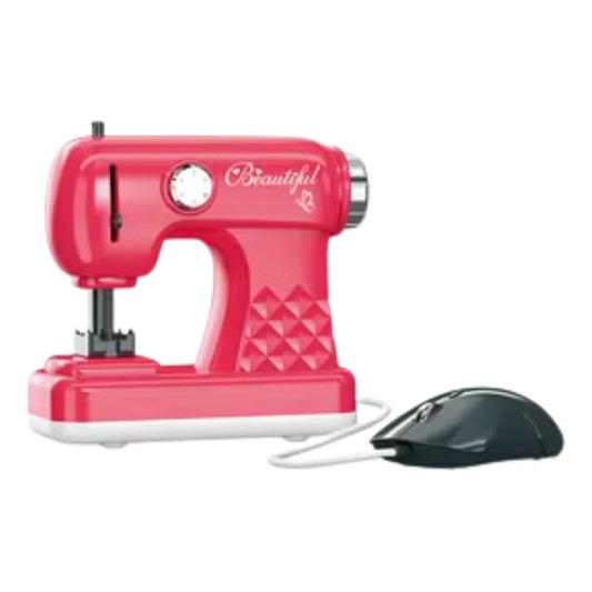 Maquina De Coser De Juguete Simulacion Para Niñas Rosa Chicle