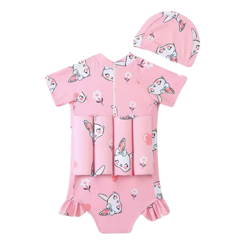 Traje De Baño Flotador Infantil Para Niños Verano