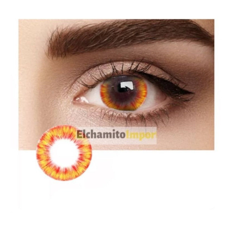 Lentes Contacto Anime Cosplay  Fantasia Halloween