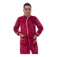 Bata Baño Polar Invierno Hombre