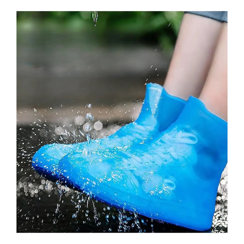 Cubre Zapatos Impermeable Silicona Aislante Lluvia Variado 35-42