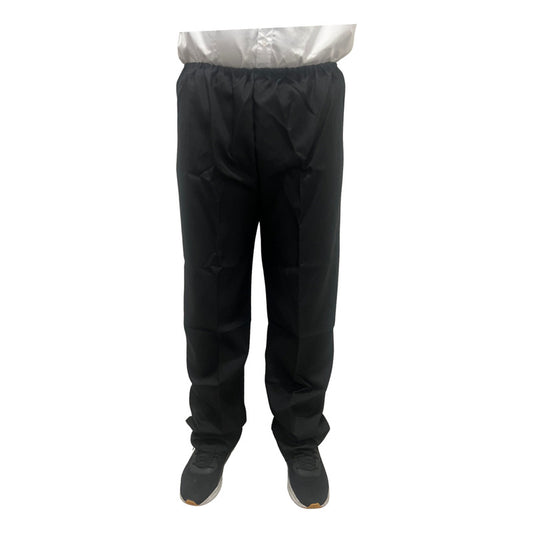 Pantalón Para Trajes Tipicos O Disfraz Hombre Negro Liso Xl