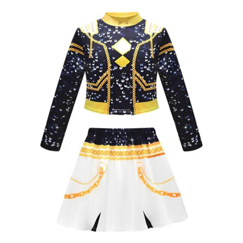 Disfraz Guerreras K-pop Niña Zoey-golden 7-9