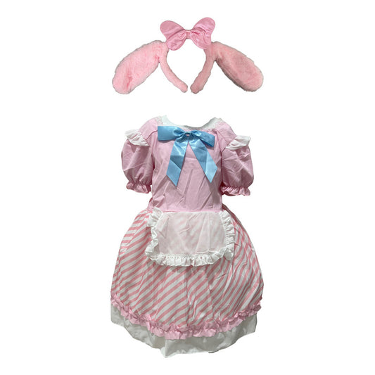 Disfraz Vestido My Melody Para Niñas Rosa 3-4