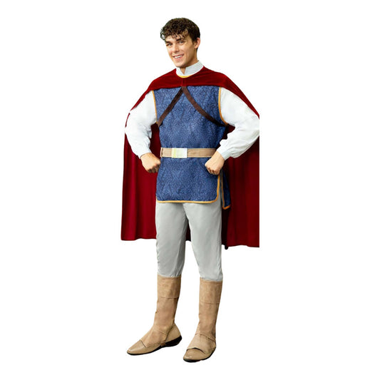 Dsfraz De Principe Hombre Adulto Cosplay Azul S