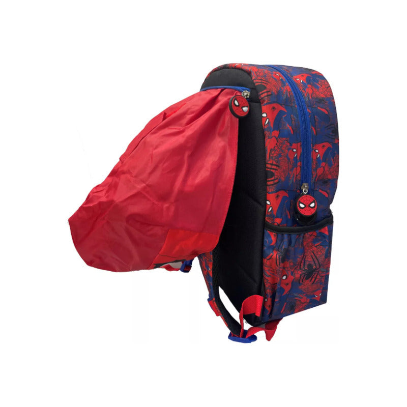 Mochilas Disney Con Capucha 3d Para Niños