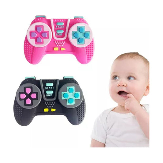 Mordedor Sensorial Silicona Control Joysticks Bebés