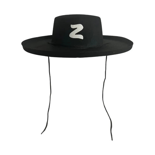 Sombrero De El Zorro Accesorio Cosplay Negro One Size Lisa