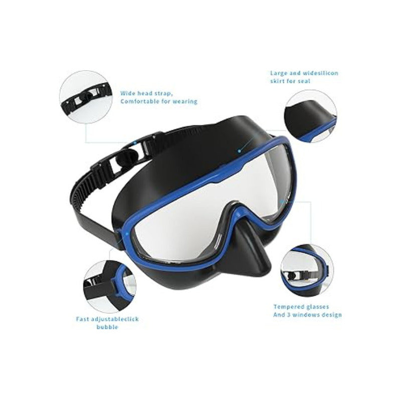 Máscara De Buceo Antiniebla Para Niños